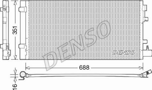 NPS DCN23031 - Condensateur, climatisation droxauto.com
