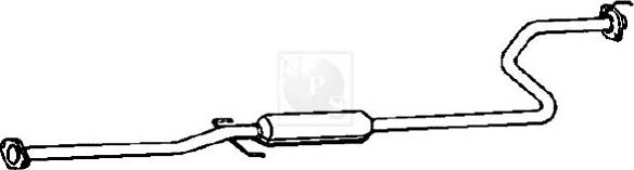 NPS H430A79 - Échappement droxauto.com