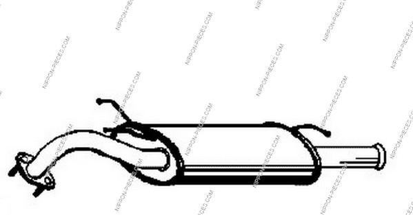 NPS H430I26 - Échappement droxauto.com