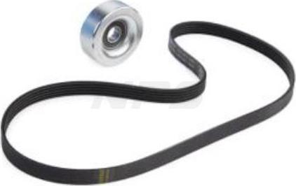 NPS H108A01 - Jeu de courroies trapézoïdales à nervures droxauto.com