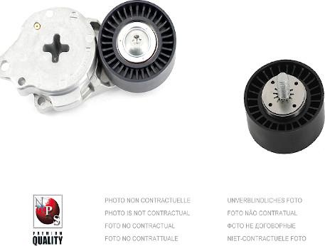 NPS H110I09 - Poulie renvoi / transmission, courroie trapézoïdale à nervures droxauto.com
