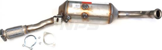 NPS N435N07 - Filtre à particules / à suie, échappement droxauto.com