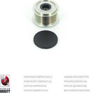 NPS N515N201 - Poulie, alternateur droxauto.com