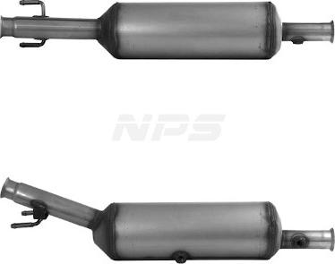 NPS P435A07 - Filtre à particules / à suie, échappement droxauto.com