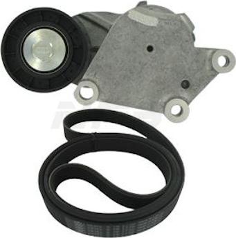 NPS P108A07 - Jeu de courroies trapézoïdales à nervures droxauto.com