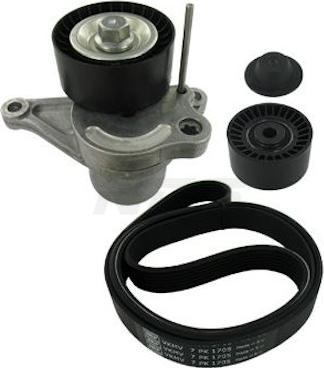 NPS R108T04 - Jeu de courroies trapézoïdales à nervures droxauto.com