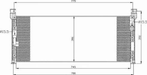 NRF 35280 - Condensateur, climatisation droxauto.com