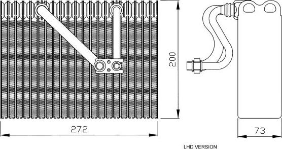 NRF 36088 - Évaporateur climatisation droxauto.com