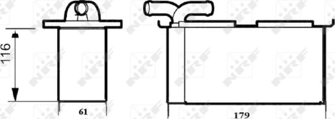 NRF 30045 - Intercooler, échangeur droxauto.com