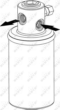 NRF 33085 - Filtre déshydratant, climatisation droxauto.com