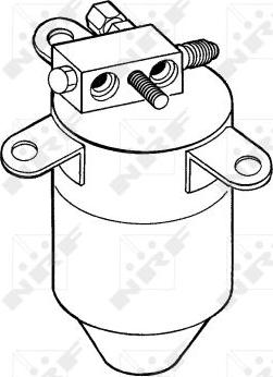 NRF 33020 - Filtre déshydratant, climatisation droxauto.com