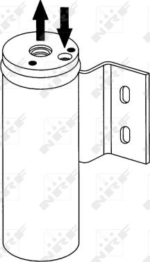 NRF 33136 - Filtre déshydratant, climatisation droxauto.com