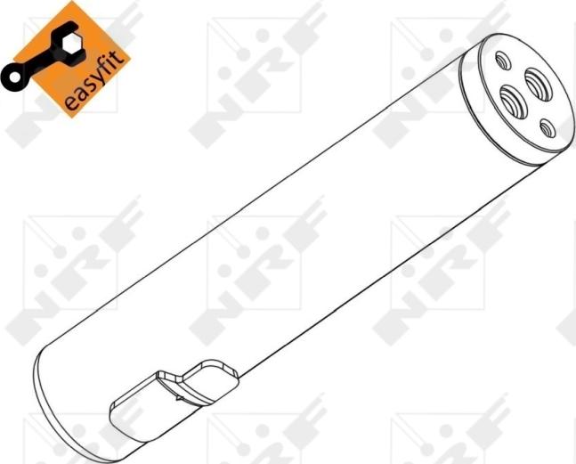 NRF 33356 - Filtre déshydratant, climatisation droxauto.com