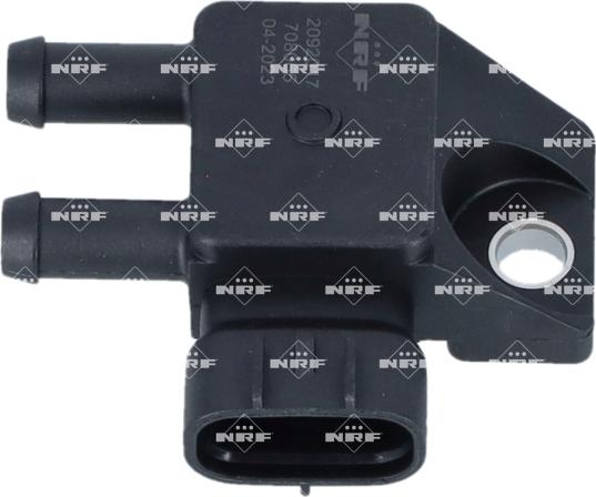 NRF 708065 - Capteur, pression des gaz échappement droxauto.com