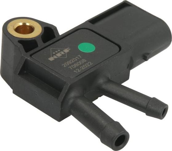 NRF 708008 - Capteur, pression des gaz échappement droxauto.com