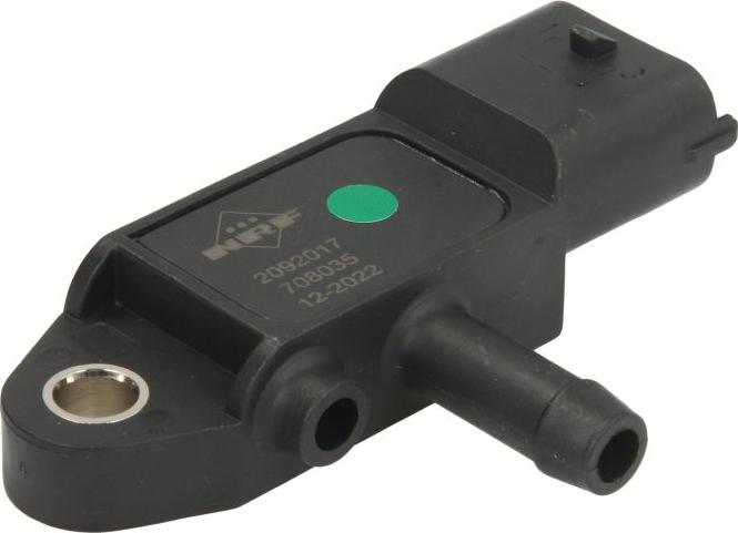 NRF 708035 - Capteur, pression des gaz échappement droxauto.com