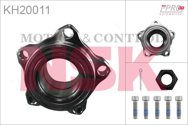 NSK KH20011 - Kit de roulements de roue droxauto.com