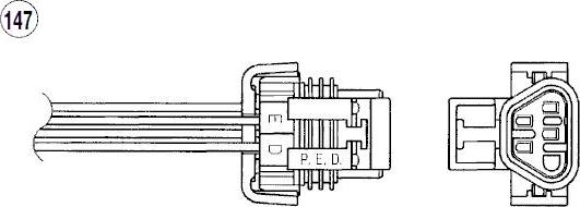 NTK 96012 - Sonde lambda droxauto.com