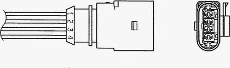 NTK 1784 - Sonde lambda droxauto.com