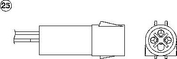NTK 0139 - Sonde lambda droxauto.com