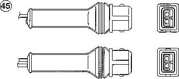 NTK 0280 - Sonde lambda droxauto.com