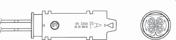 NTK 1398 - Sonde lambda droxauto.com