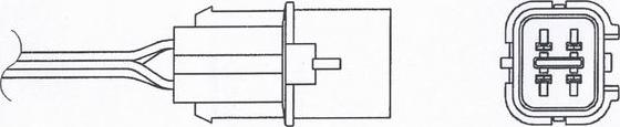 NTK 1348 - Sonde lambda droxauto.com
