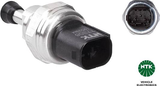 NTK 77306 - Capteur, pression des gaz échappement droxauto.com