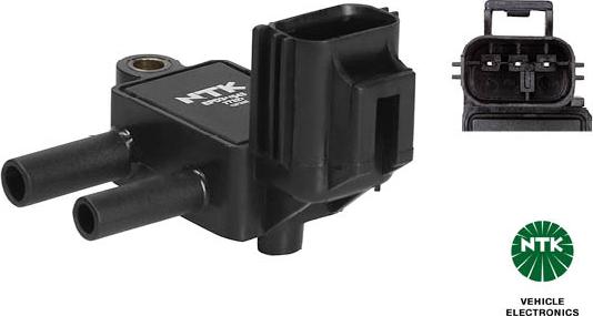 NTK 77327 - Capteur, pression des gaz échappement droxauto.com