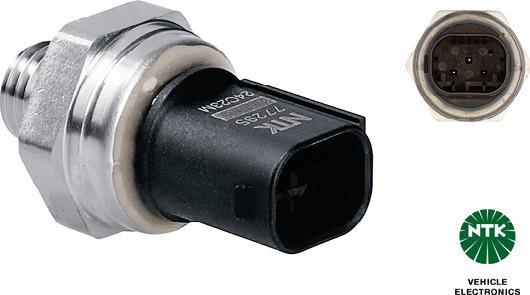 NTK 77295 - Capteur, pression des gaz échappement droxauto.com