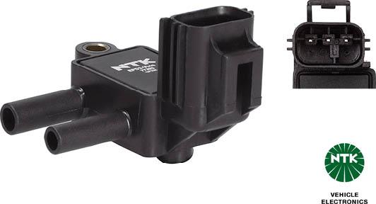 NTK 77293 - Capteur, pression des gaz échappement droxauto.com