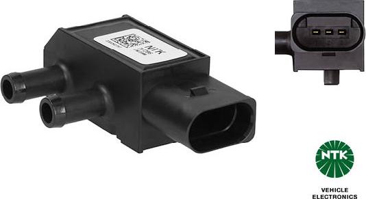 NTK 77286 - Capteur, pression des gaz échappement droxauto.com