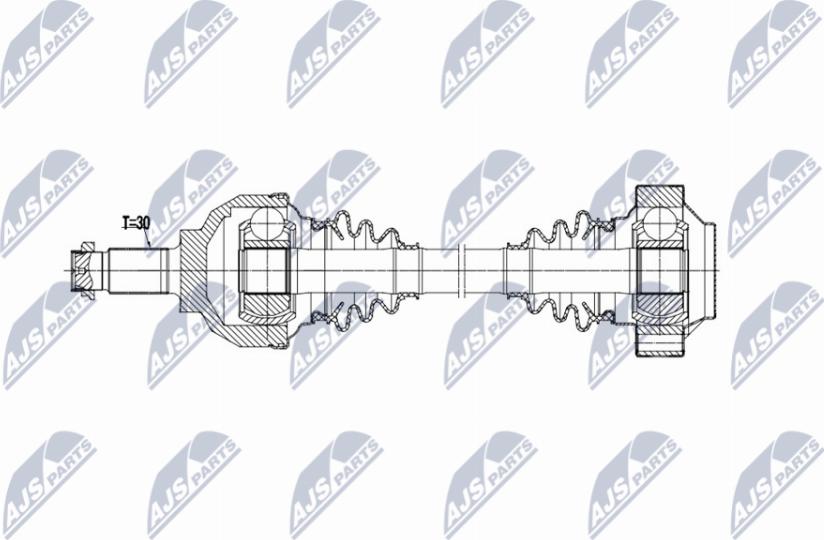 NTY NPW-BM-218 - Arbre de transmission droxauto.com
