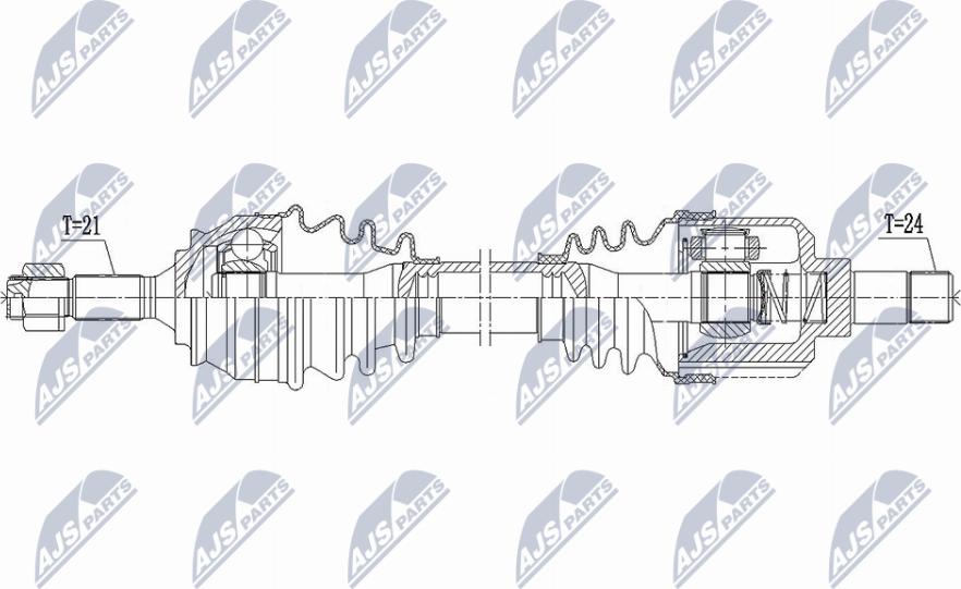 NTY NPW-CT-137 - Arbre de transmission droxauto.com