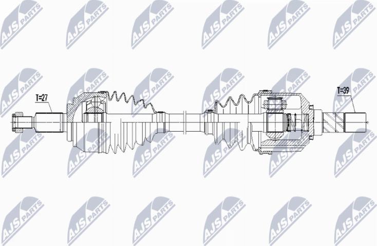NTY NPW-RE-214 - Arbre de transmission droxauto.com
