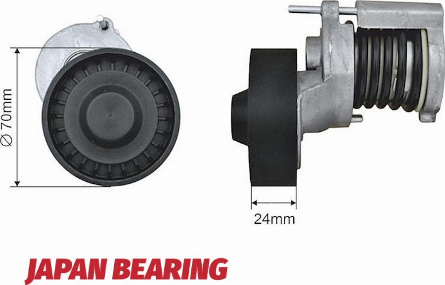 NTY RNK-AU-029 - Poulie renvoi / transmission, courroie trapézoïdale à nervures droxauto.com