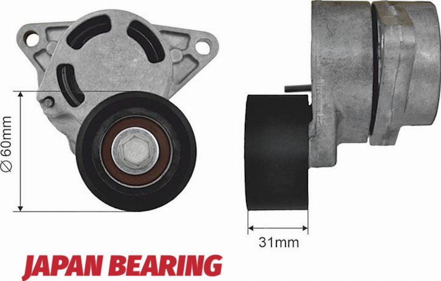 NTY RNK-NS-035 - Poulie renvoi / transmission, courroie trapézoïdale à nervures droxauto.com