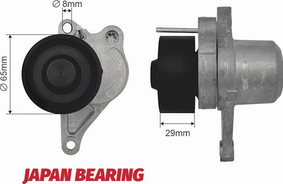 NTY RNK-NS-036 - Poulie renvoi / transmission, courroie trapézoïdale à nervures droxauto.com