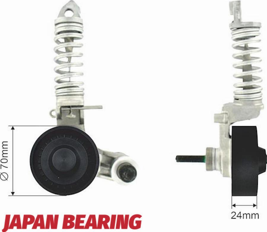 NTY RNK-PL-000 - Tendeur de courroie, courroie trapézoïdale à nervures droxauto.com