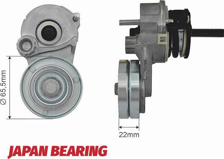 NTY RNK-PL-027 - Poulie renvoi / transmission, courroie trapézoïdale à nervures droxauto.com