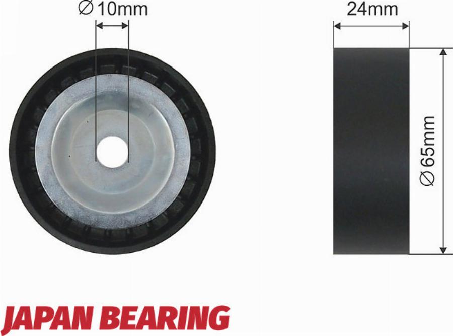 NTY RNK-VW-013 - Poulie renvoi / transmission, courroie trapézoïdale à nervures droxauto.com