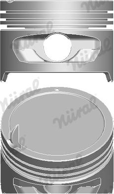 Nüral 87-435400-00 - Piston droxauto.com