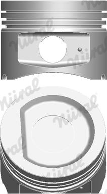 Nüral 87-154600-00 - Piston droxauto.com