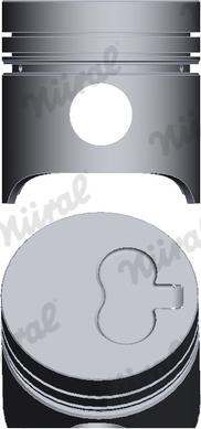 Nüral 87-152700-00 - Piston droxauto.com