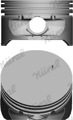 Nüral 87-125607-00 - Piston droxauto.com