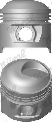 Nüral 87-176600-00 - Piston droxauto.com