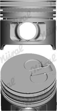 Nüral 87-306700-10 - Piston droxauto.com