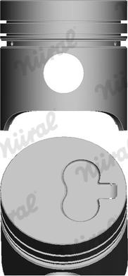 Nüral 87-318706-10 - Piston droxauto.com