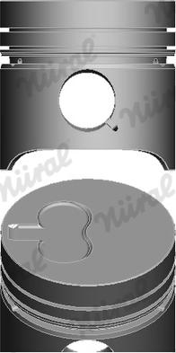 Nüral 87-318706-30 - Piston droxauto.com