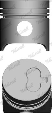 Nüral 87-318700-10 - Piston droxauto.com